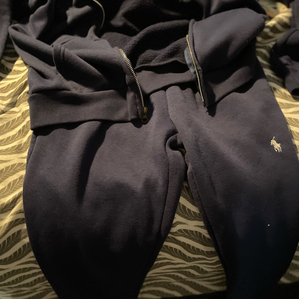 Polo tracksuit blue small